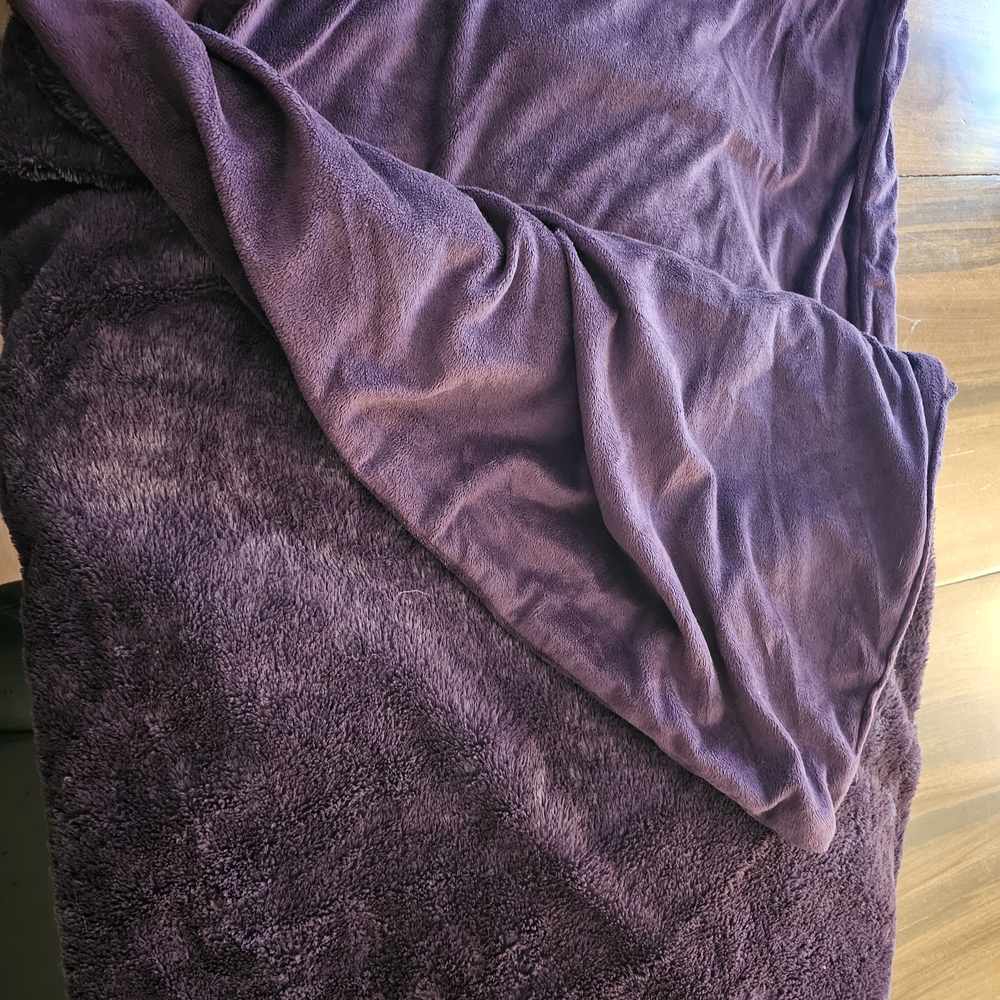 Plush Purple Blanket